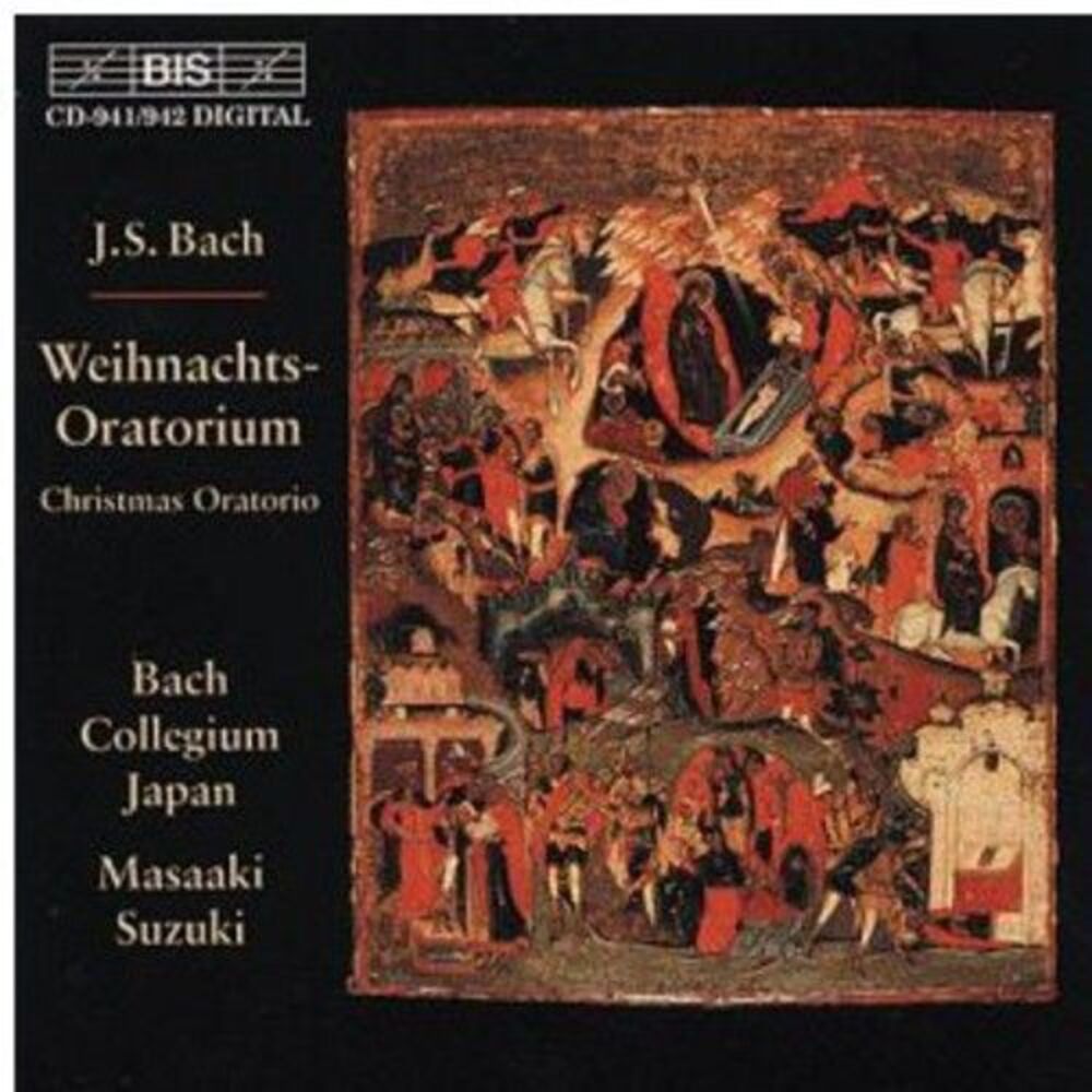 Masaaki Suzuki - Weinachts-Oratorium: Christmas Oratorio BMV 248  CD